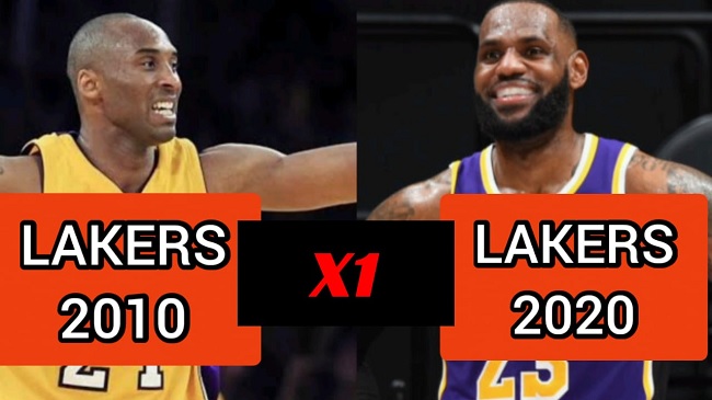 x1 Lakers 2010 2020