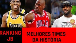 melhores times tempos NBA