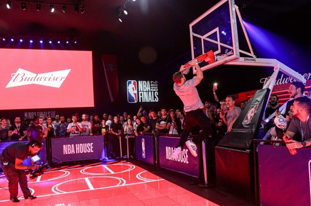 Budweiser NBA jogos internet