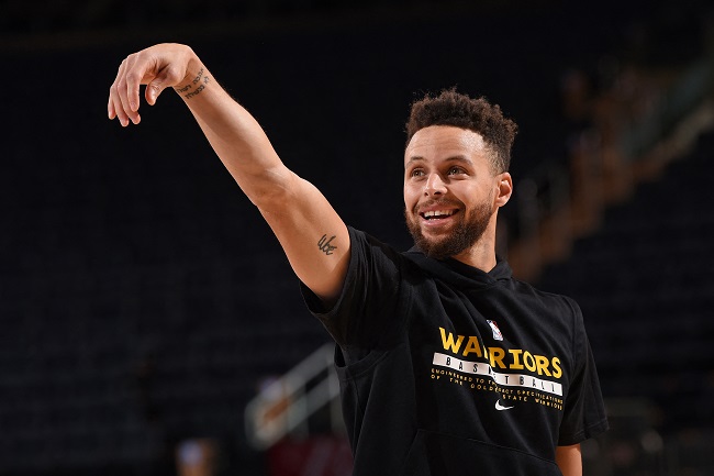 curry warriors temporada basquete