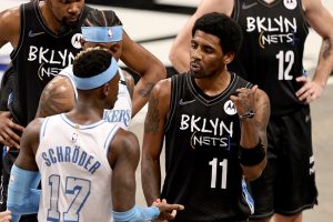 Irving e schroder são expulsos e lakers supera nets