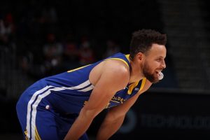 horrível marcar Stephen Curry