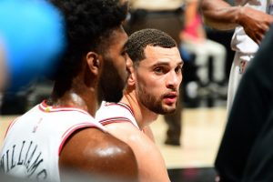 LaVine Bulls frustração desfalque