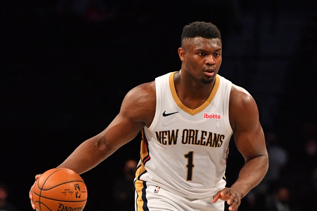 zion williamson armador pelicans