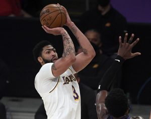 Anthony Davis vitória Lakers