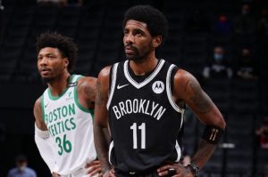 Kyrie Irving volta Nets