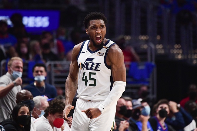 mitchell herói playoffs jazz