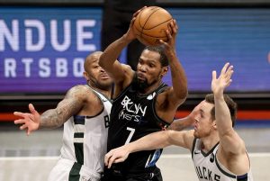 Harden Durant Nets Bucks