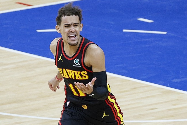 trae young covid hawks