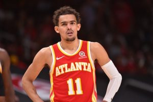 Olimpíadas Trae Young irritado