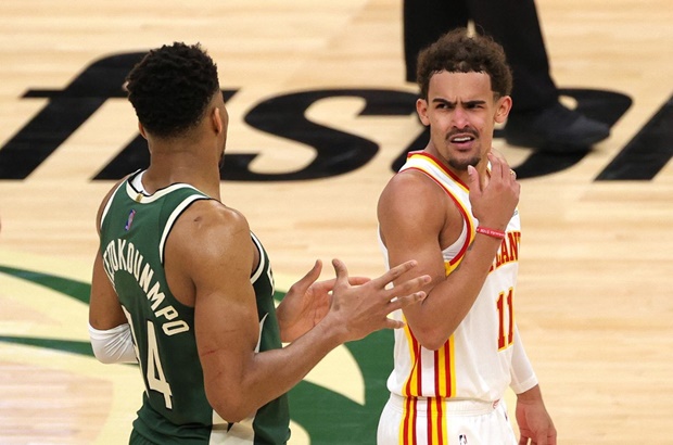 Trae Young Hawks Bucks