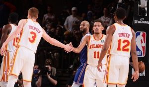 médias jogadores Atlanta Hawks