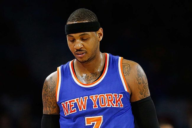 Carmelo Anthony Phil Jackson