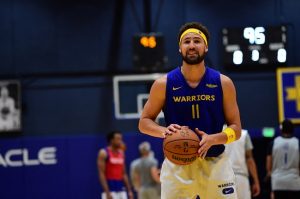Klay Thompson voltar treinos
