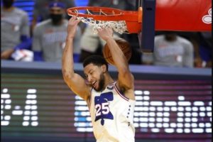 sixers simmons jogar rivers