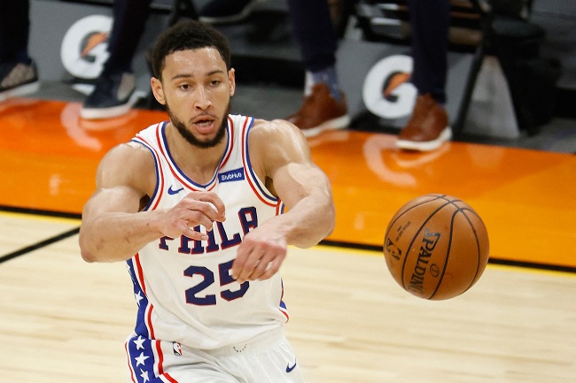 simmons sixers troca ben