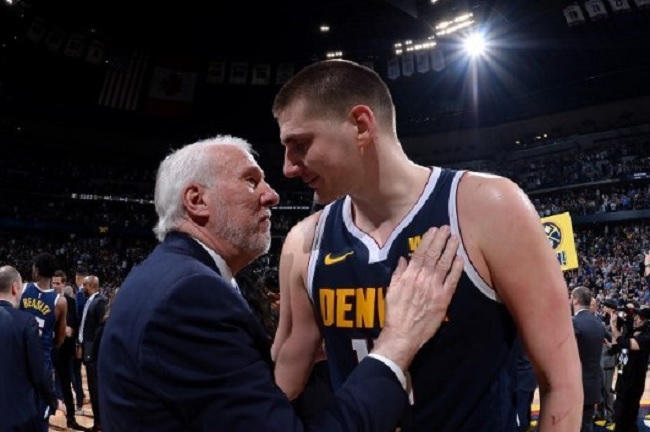 Popovich Jokic Larry Bird