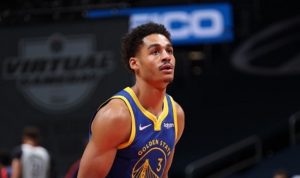 Jordan Poole Warriors Blazers