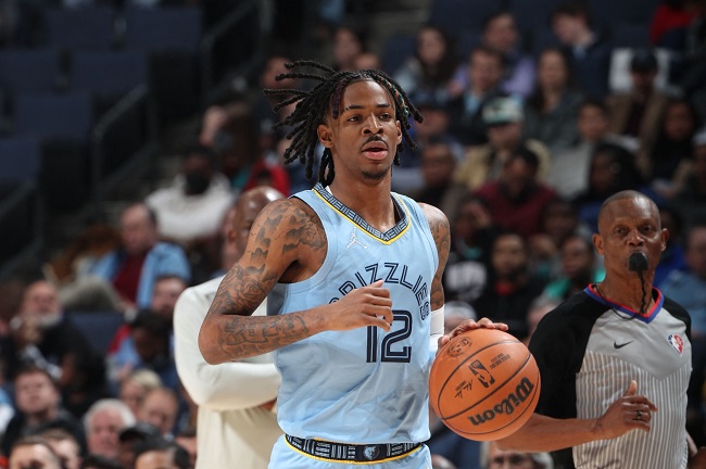 Ja morant joelho grizzlies