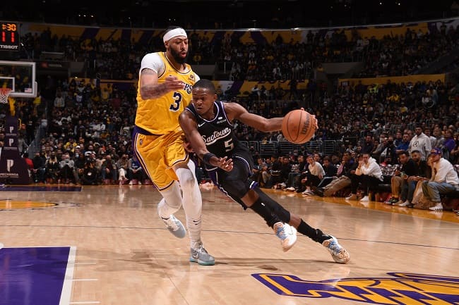 três prorrogações Kings Lakers