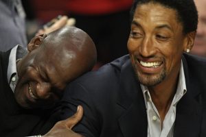Scottie Pippen Michael Jordan