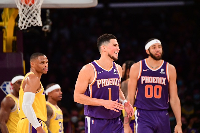 Suns segundo tempo Lakers