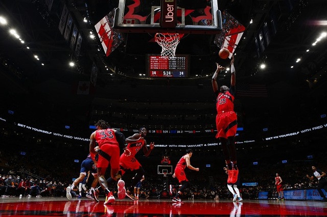 Toronto Raptors sem torcida