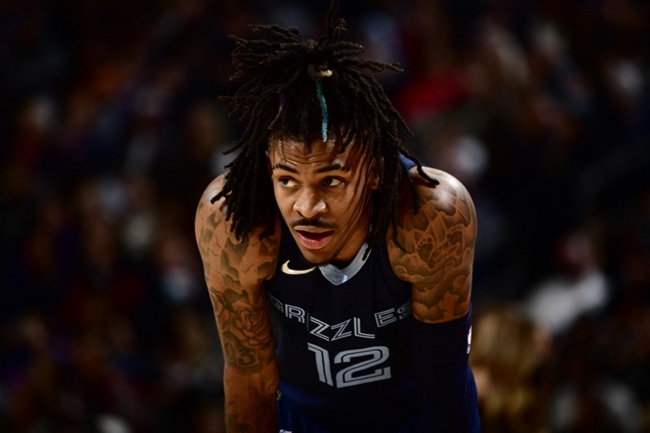 Ja Morant Grizzlies Suns