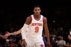 Barrett vitória Knicks Celtics
