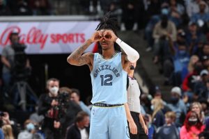 Ja Morant Grizzlies Warriors