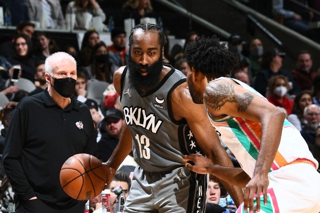 Harden Nets Spurs