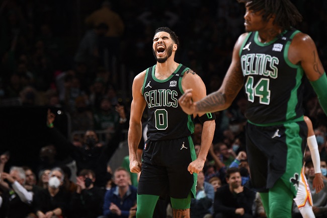 Tatum Celtics oitava vitória