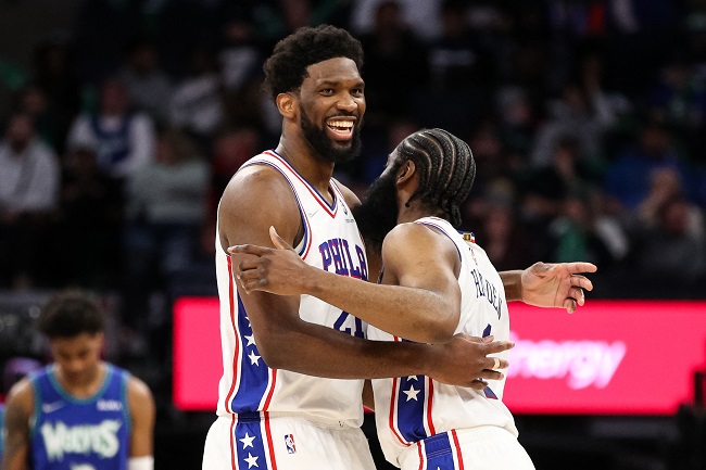 sixers harden estreia timberwolves