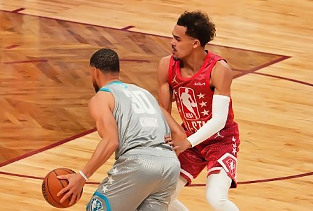 Trae Young Stephen Curry