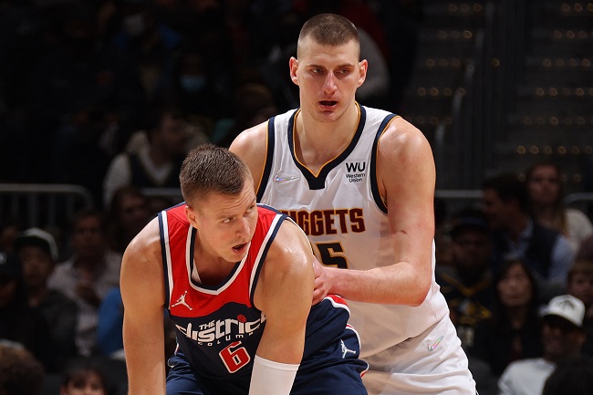 jokic porzingis comparação técnico