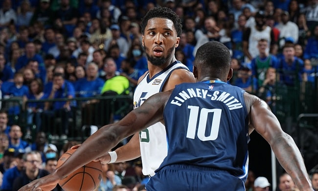 mitchell playoffs jazz mavericks