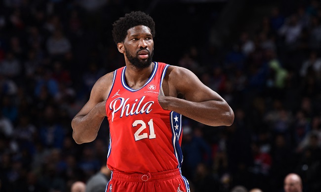 embiid sixers pacers leste