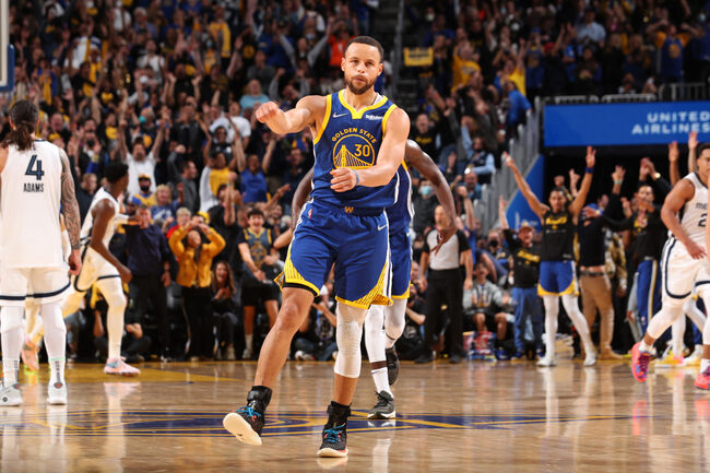 Warriors Grizzlies Curry