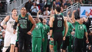 Horford Tatum Celtics Bucks