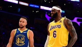 LeBron risada comparado Curry