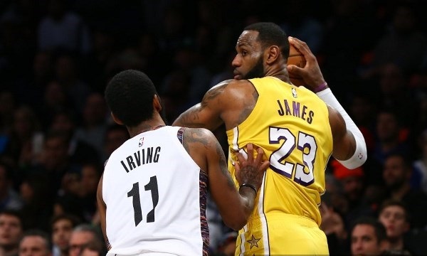 Lakers Knicks troca Irving