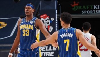 Pacers Brogdon Myles Turner