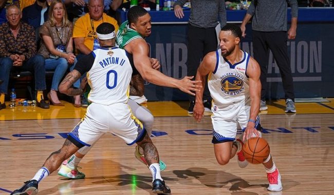 Stephen Curry defesa