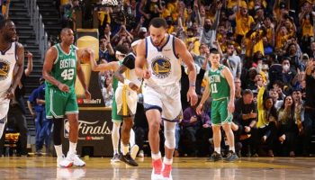 Curry Warriors Celtics finais