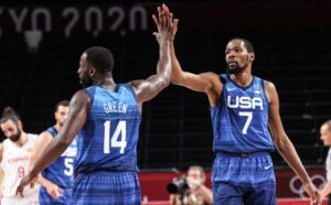 Draymond Green Kevin Durant troca