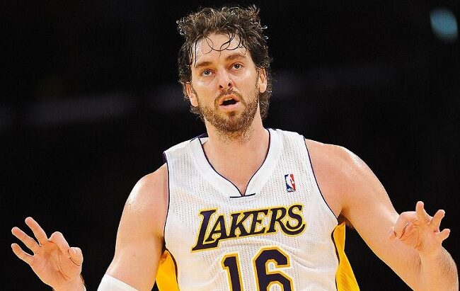 Pau Gasol camisa lakers
