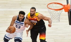 timberwolves troca gobert jazz