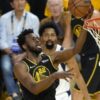 wiggins warriors final mavericks