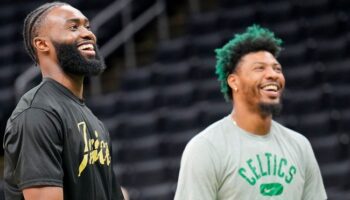 Jaylen Brown Marcus Smart