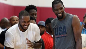 Kevin Durant Carmelo Anthony